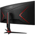 AOC Gaming CU34G2XP/BK, 34 inch Curved Gaming Monitor, 180 Hz, VA, Adaptive Sync image number null
