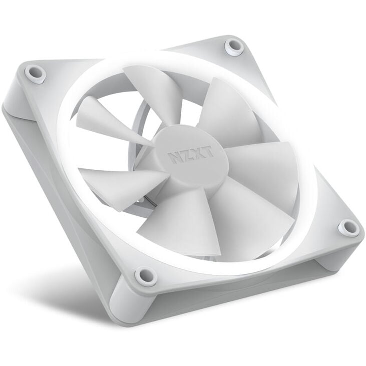NZXT F120 PWM fan, white image number 4