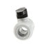 Bitspower Absperrhahn 2x IG 1/4 Zoll, schwarzer Griff - weiß image number null