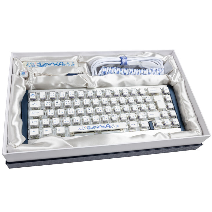 Ducky Year of the Dragon Gaming Keyboard, 75%, Hot-Swap capable, RGB, ISO - MX2A Purple image number 10