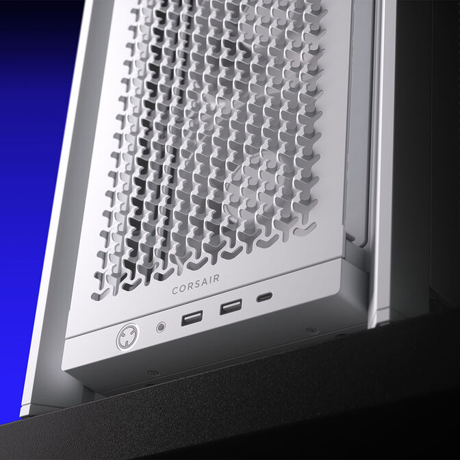 Corsair Frame 4000D RS PC-Geh&auml;use, Midi-Tower, E-ATX, Tempered Glass - wei&szlig; image number 12