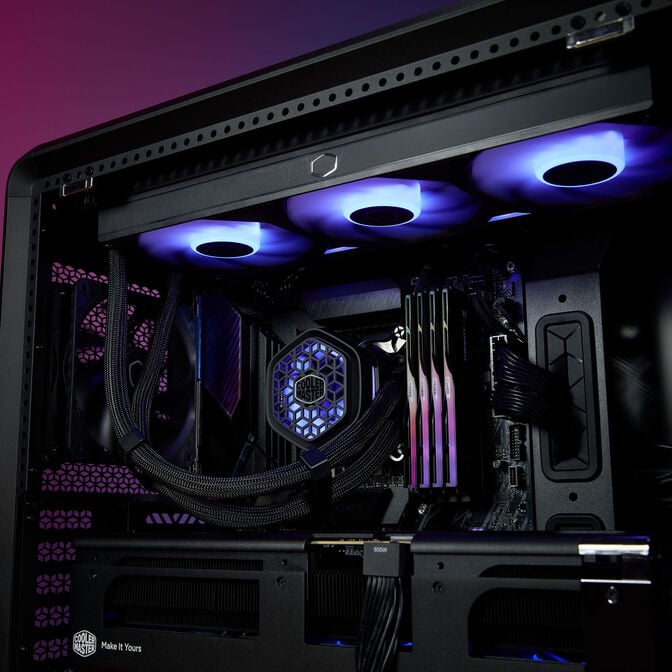 Cooler Master MasterLiquid 360 Atmos 2 VRM AIO Cooler - Black image number 6
