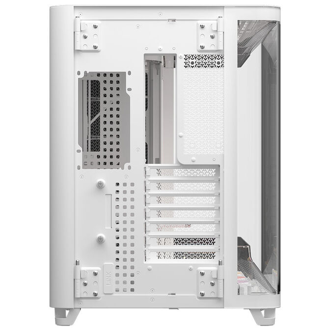 Corsair AIR 5400 RS-R ARGB PC Case, Mid Tower, Tempered Glass, RGB - includes 3x 120mm Fans, white image number 6
