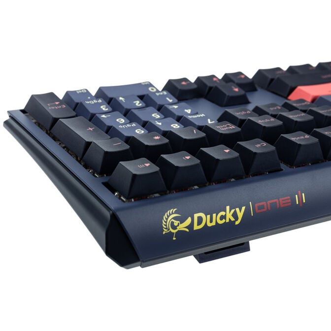 Ducky One 3 Cosmic Blue Gaming Tastatur, RGB LED - MX-Red (US) image number 6