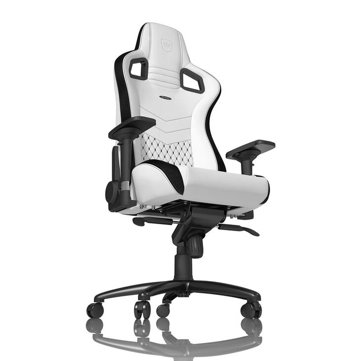 noblechairs EPIC Gaming Stuhl - weiß/schwarz image number 3