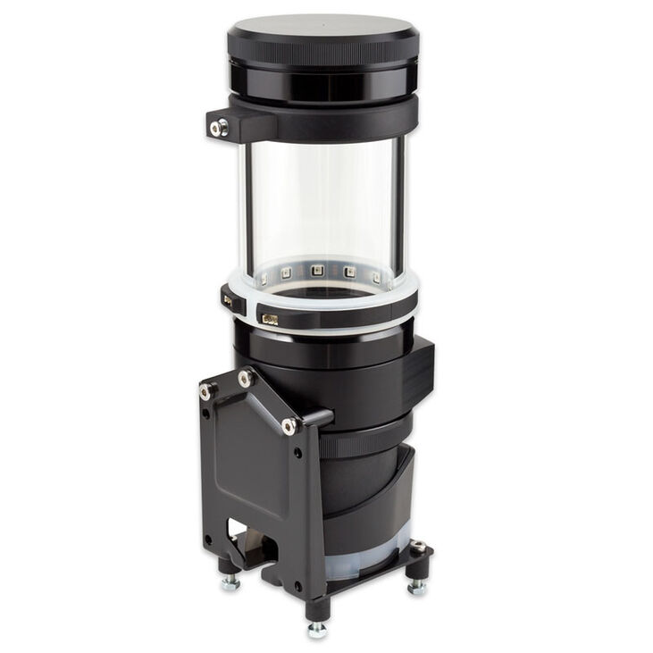 aqua computer ULTITUBE D5 100 PRO reservoir with D5 NEXT pump image number 1