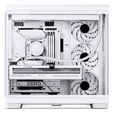 Jonsbo TK-4 Case, Midi Tower, ATX, Tempered Glass - White image number null