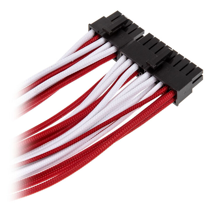 Super Flower Sleeve Cable Kit Pro - white/red image number 2