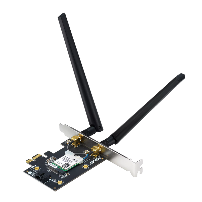 ASUS PCE-BE6500 Network Adapter, PCIe, Wi-Fi 7, BT 5.4 image number 2