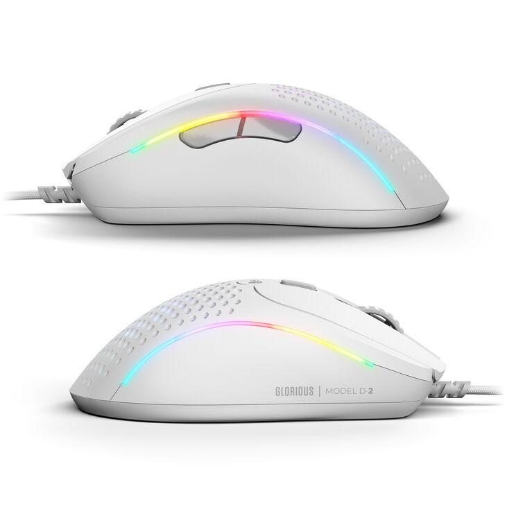 Glorious Model D 2 Gaming-Maus - weiß image number 2