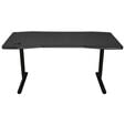 Nitro Concepts Gaming Desk D16M Carbon Black 1600x800 image number null