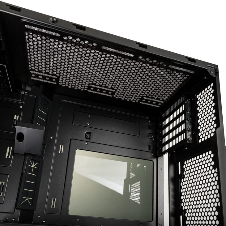 SilverStone SST-LD01B Lucid Micro ATX Tower, TG - weiß/schwarz image number 9