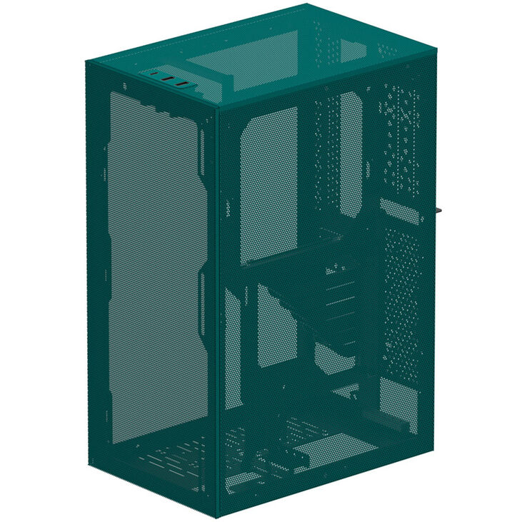 Ssupd Meshroom S V2 Mini ITX Gehäuse, PCIe 4.0 - blau image number 1