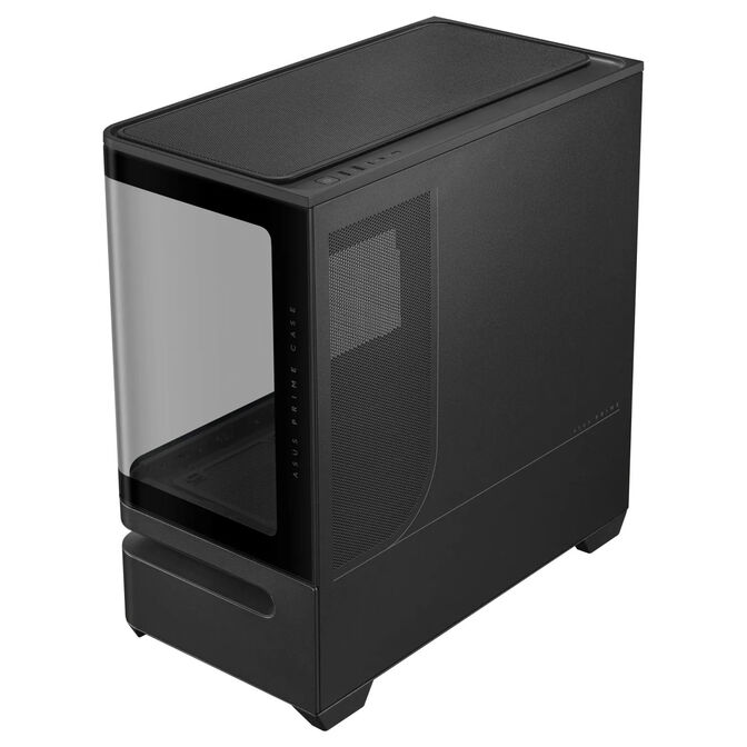 ASUS Prime AP202 ARGB PC-Geh&auml;use, Midi-Tower, mATX, ARGB, Tempered Glass - schwarz image number 4