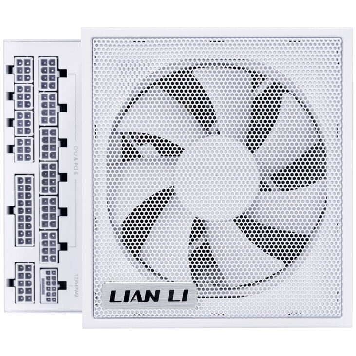 Lian Li EDGE EG0850 80 PLUS Platinum Power Supply, PCIe 5.1, ATX 3.1 - 850 Watt, White image number 4