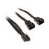 Akasa PWM Lüftersplitter, 4er Pack - schwarz image number null