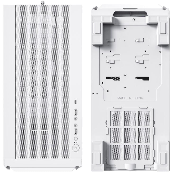 Montech SKY TWO GX Mid Tower, Tempered Glass - White image number 6