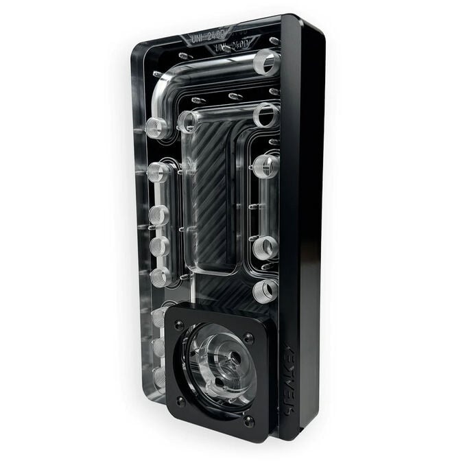 Stealkey Customs SK-UNI 240D Distroplate D-RGB - Black Edition image number 1