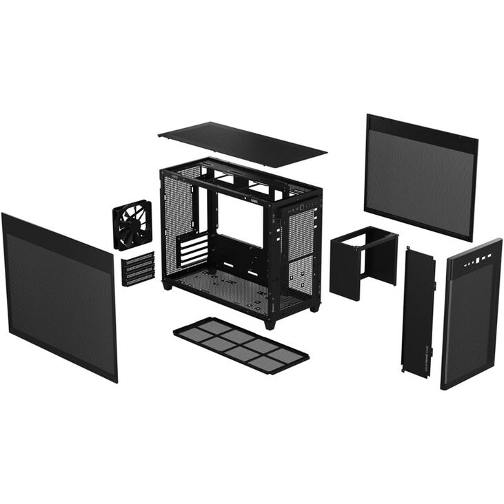 ASUS Prime AP201 Micro-ATX Gehäuse - schwarz image number 9
