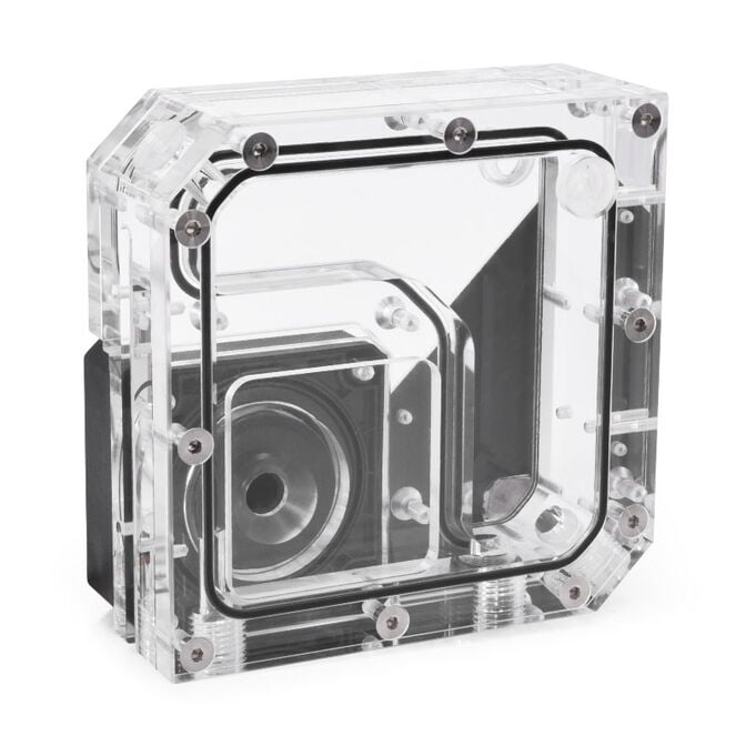 Alphacool Rise Flat Reservoir 120mm DDC Ausgleichsbeh&auml;lter mit Pumpe image number 1