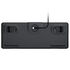 Fnatic miniSTREAK TKL Gaming Keyboard, MX-Silent-Red, RGB, black - Nordic Layout image number null