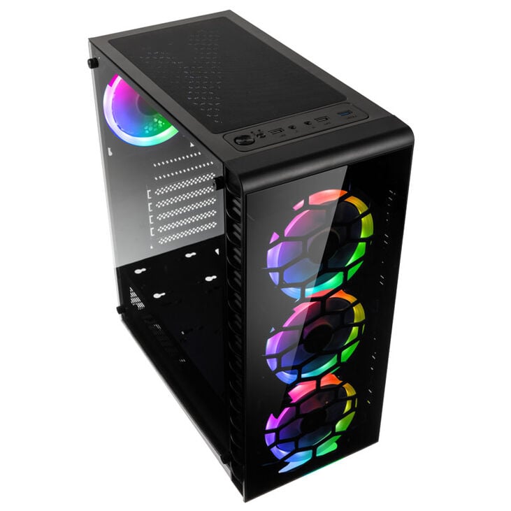 Kolink Observatory Lite ARGB Midi-Tower - schwarz image number 1