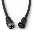 Glorious GMMK Coiled Cable Phantom Black, Spiral Keyboard Cable, USB-C/USB-A - Black image number null