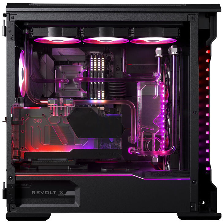 PHANTEKS Glacier G40 RTX 4090 Waterblock with Backplate for MSI, D-RGB - black image number 8