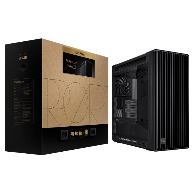 ASUS ProArt PA602 Big-Tower, Tempered Glass - schwarz image number 17
