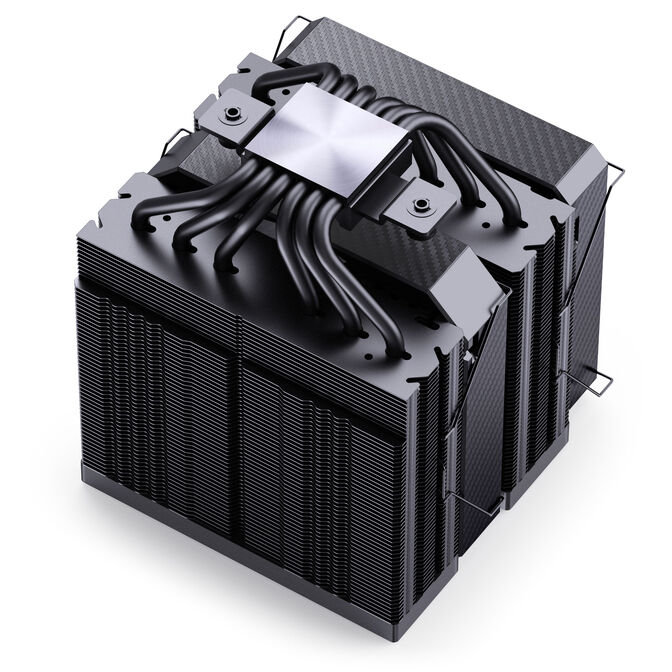 Jonsbo HX6280 CPU-K&uuml;hler, PWM, RGB - 130mm, schwarz image number 4