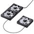 Jonsbo ZK-120BR ARGB Reverse Blade PWM Lüfter, 120mm, 3er-Pack - schwarz image number null