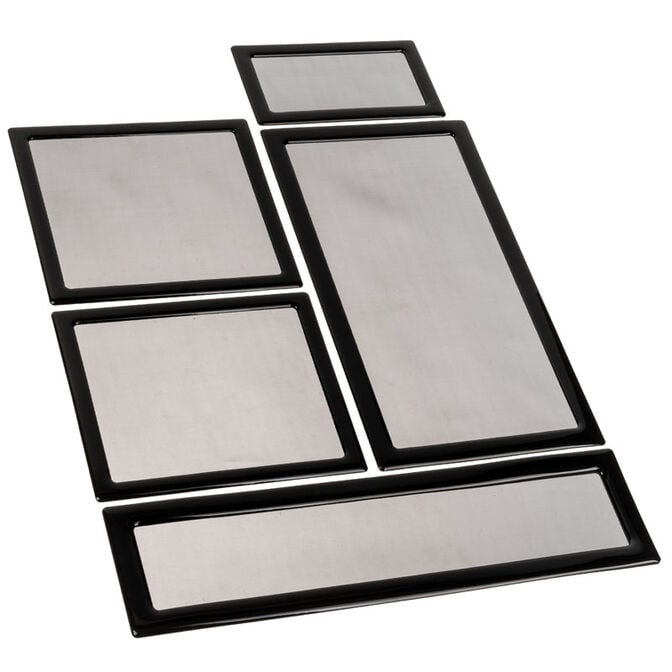 Demciflex Staubfilter-Set f&uuml;r Lian Li TU150 Mini ITX - schwarz image number 0