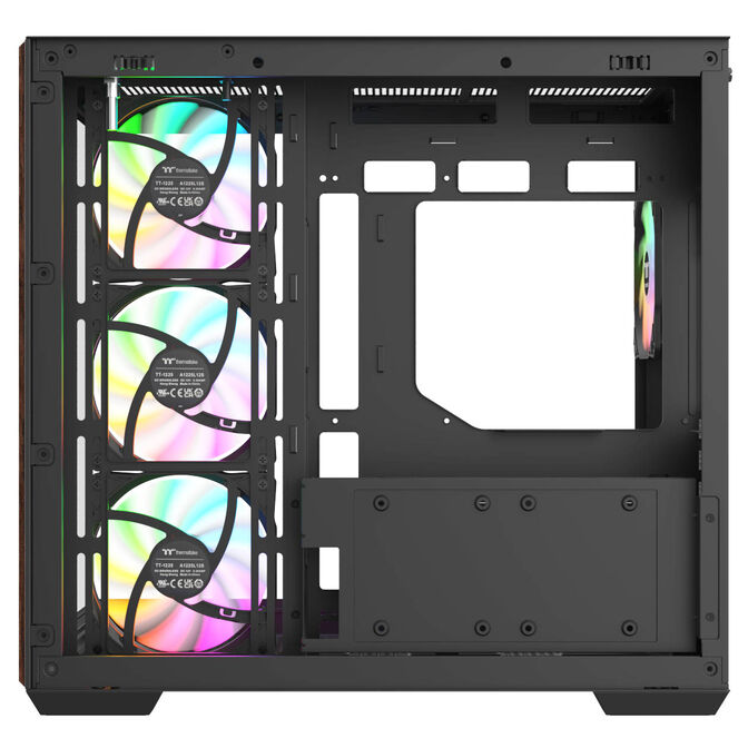 Thermaltake View 380 WS ARGB PC Case, Mid Tower, ATX, ARGB, Tempered Glass - Black image number 14