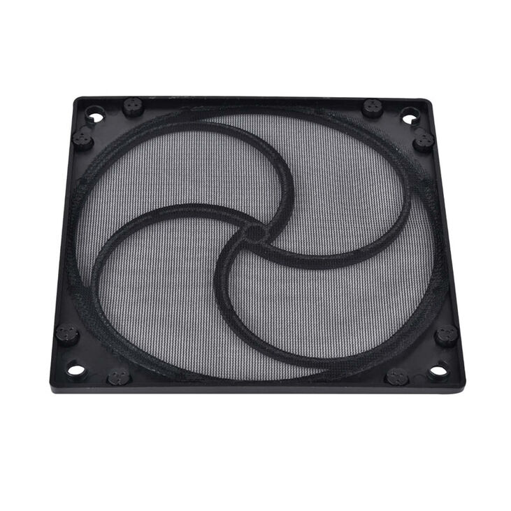 SilverStone SST-FF125B magnetischer Highflow Staubfilter, schwarz - 120mm image number 1