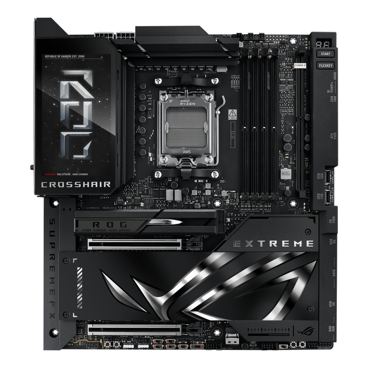 ASUS ROG Crosshair X870E EXTREME Motherboard, Socket AM5, AMD X870E, E-ATX, DDR5 image number 1