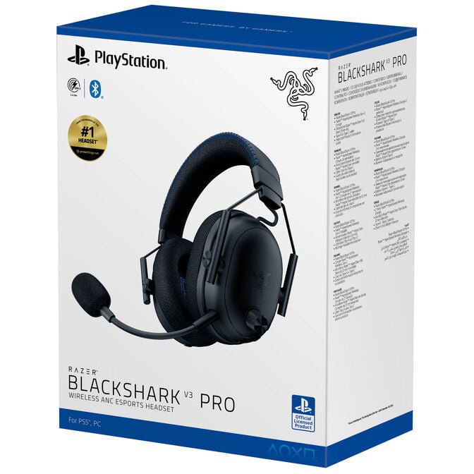 Razer BlackShark V3 Pro Gaming-Headset, f&uuml;r PlayStation - schwarz image number 9