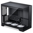 Phanteks XT V3 PC Case, Mini Case, mATX, Tempered Glass - including 3x 120mm Fans, Black image number null