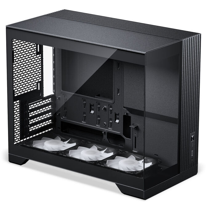 Phanteks XT V3 PC Case, Mini Case, mATX, Tempered Glass - including 3x 120mm Fans, Black image number 2