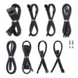 CableMod C-Series Pro ModMesh Kabelset, 2x 12V-2x6-Kabel, StealthSense, f&uuml;r Corsair Type 5 RMx Shift PSUs - schwarz, 65cm image number null
