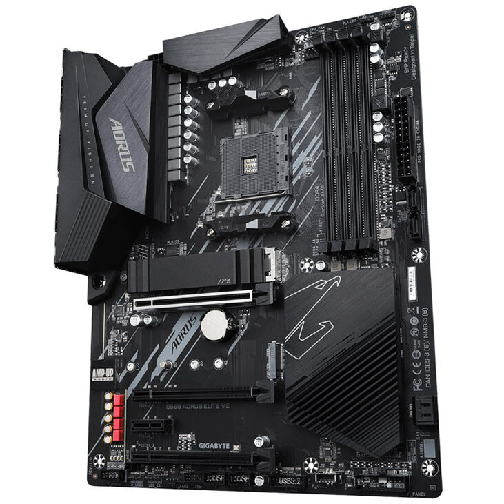 GIGABYTE B550 AORUS Elite V2 Mainboard, Sockel AM4, AMD B550, ATX, DDR4 image number 4