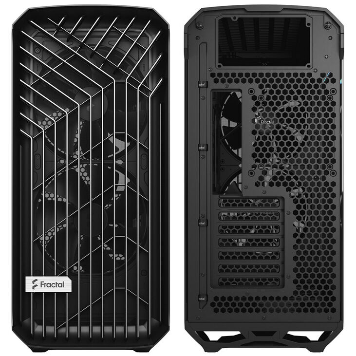 Fractal Design Torrent Mid Tower Dark Tint, Tempered Glass, Black image number 4