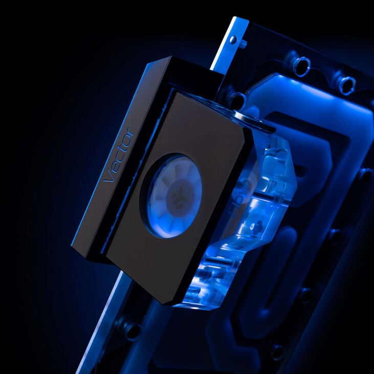 EK Water Blocks EK-Quantum Vector Terminal Cover - schwarz image number 5