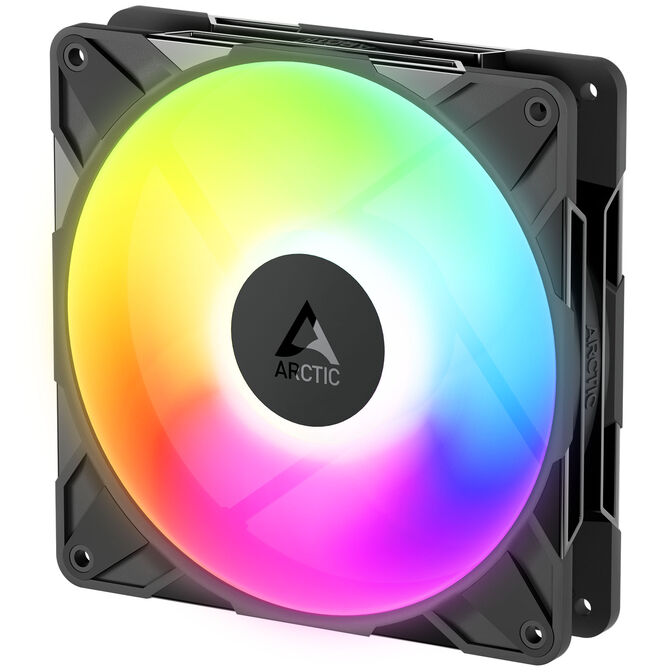ARCTIC P14 Pro Reverse A-RGB PWM Fan - 140mm, black, pack of 3 image number 1