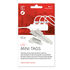LABEL THE CABLE Mini Klettbinder 10er Set - weiß image number null
