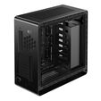 Jonsbo UMX6S E-ATX Midi-Tower, Tempered Glass - schwarz image number null