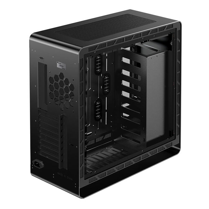 Jonsbo UMX6S E-ATX Midi-Tower, Tempered Glass - schwarz image number 4