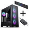 PHANTEKS Eclipse G400A PC-Geh&auml;use Bundle + Matrix LED + Nexlinq V2 Controller - schwarz