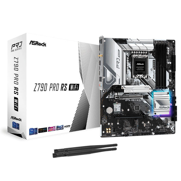 ASRock Z790 Pro RS WiFi, Intel Z790 Mainboard - Sockel 1700, DDR5 image number 0