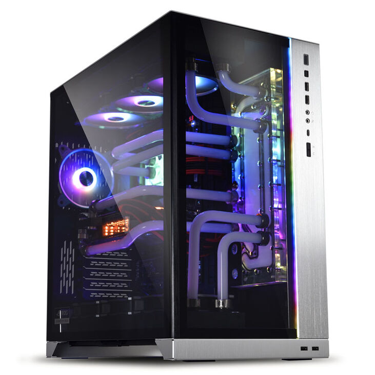 Lian Li O11Dynamic XL (ROG Certified) Full Tower - Silver image number 8