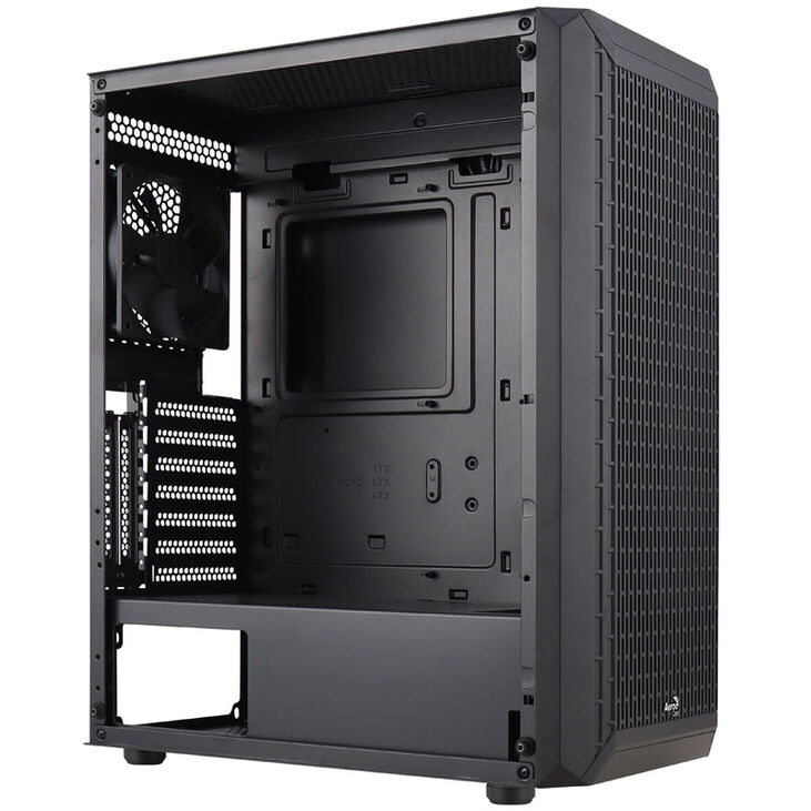 Aerocool Beam-G-BK-v1 Midi-Tower, Tempered Glass - schwarz image number 4